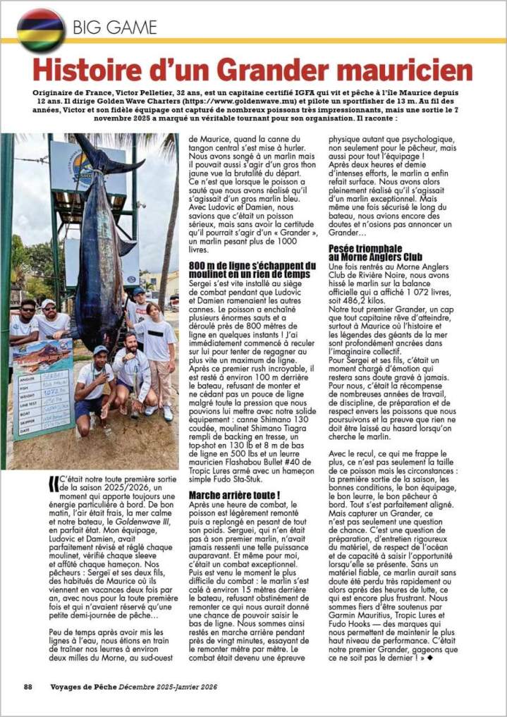 Un Grander qui a marqué les esprits